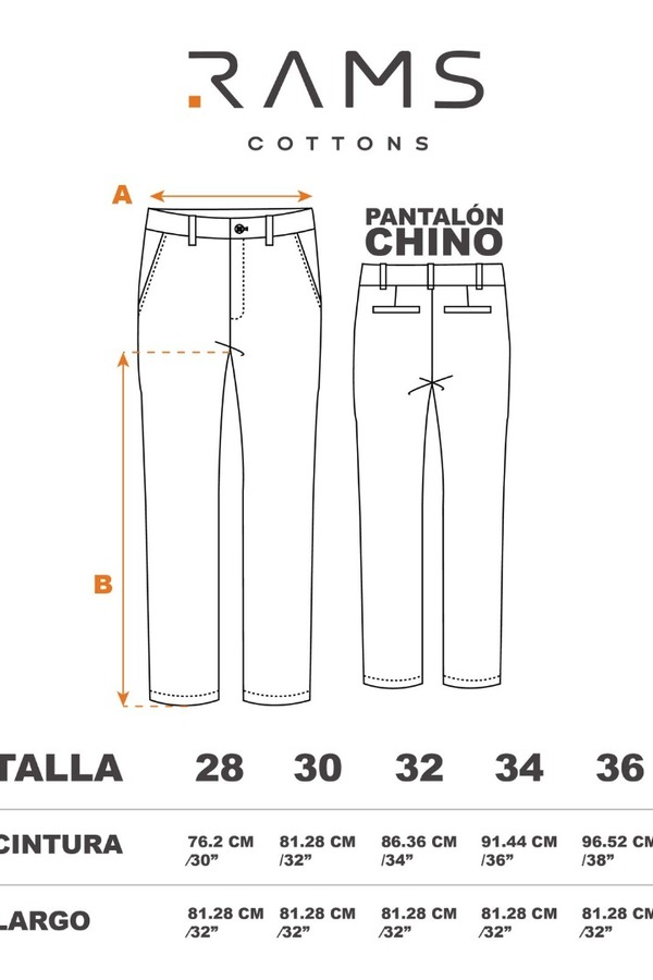 Pantalones Chinos Color Arena Slim Fit De Algodón Para Caballero